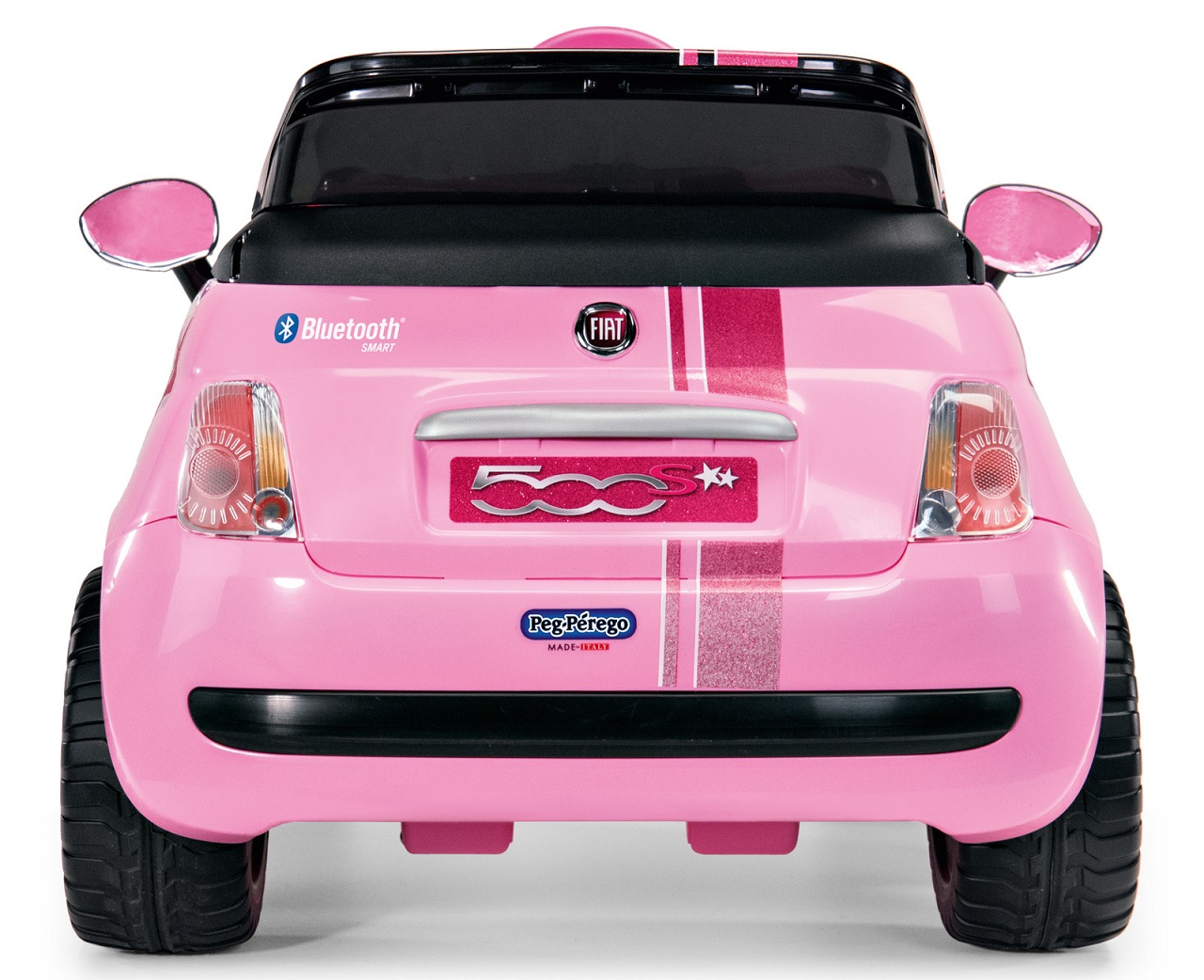 Детский электромобиль Fiat 500 Star Pink R/C, цвет – розовый  